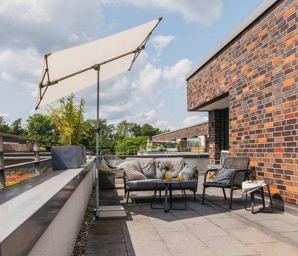 Suncomfort by Glatz Balkonschirm Flex Roof,