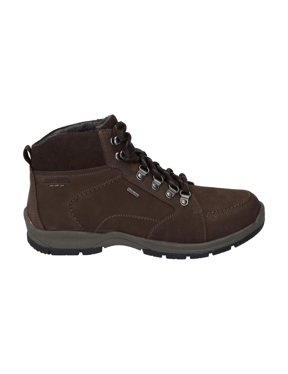 Stiefelette Lenny 56, braun-kombi