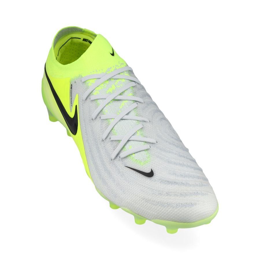 Nike Phantom GX II Elite AG-PRO Mad Voltage - Argenté/Noir/Jaune Fluo