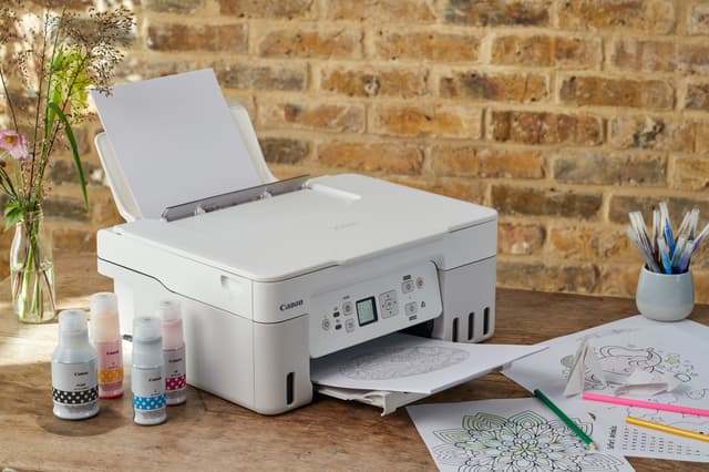 Canon PIXMA G3571 inkjet printer (hvid)