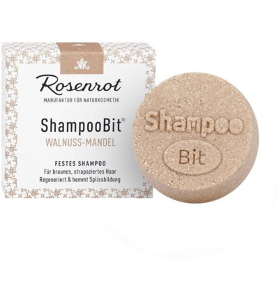 Rosenrot Solid shampoo walnoot amandel (60 gr)