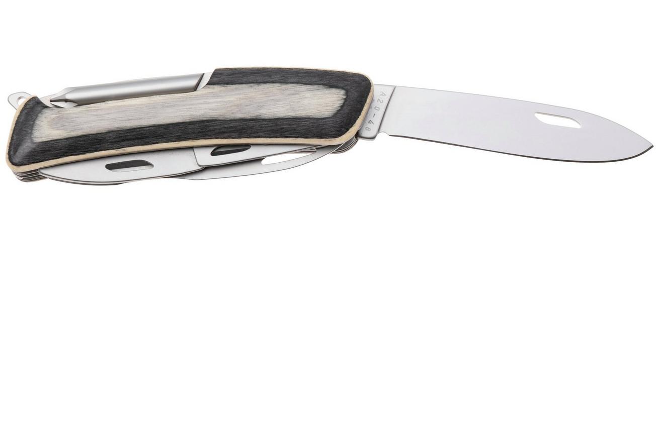 Swiza D08 R AM, KNR.0126.6520, Laminate White, Zwitsers zakmes, 8 tools