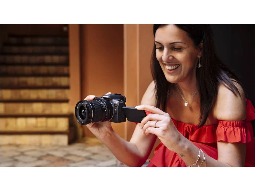 MÁQUINA FOTOGRÁFICA CANON EOS R10 - CORPO