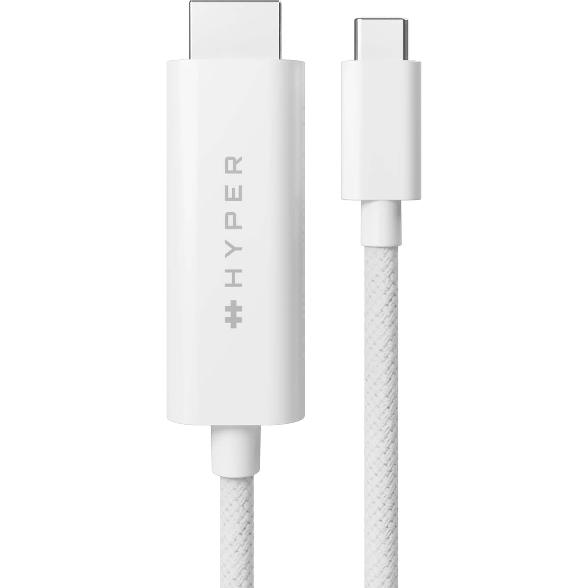 Hyper HyperDrive HDMI til USB-C kabel 2,5 m (hvit)
