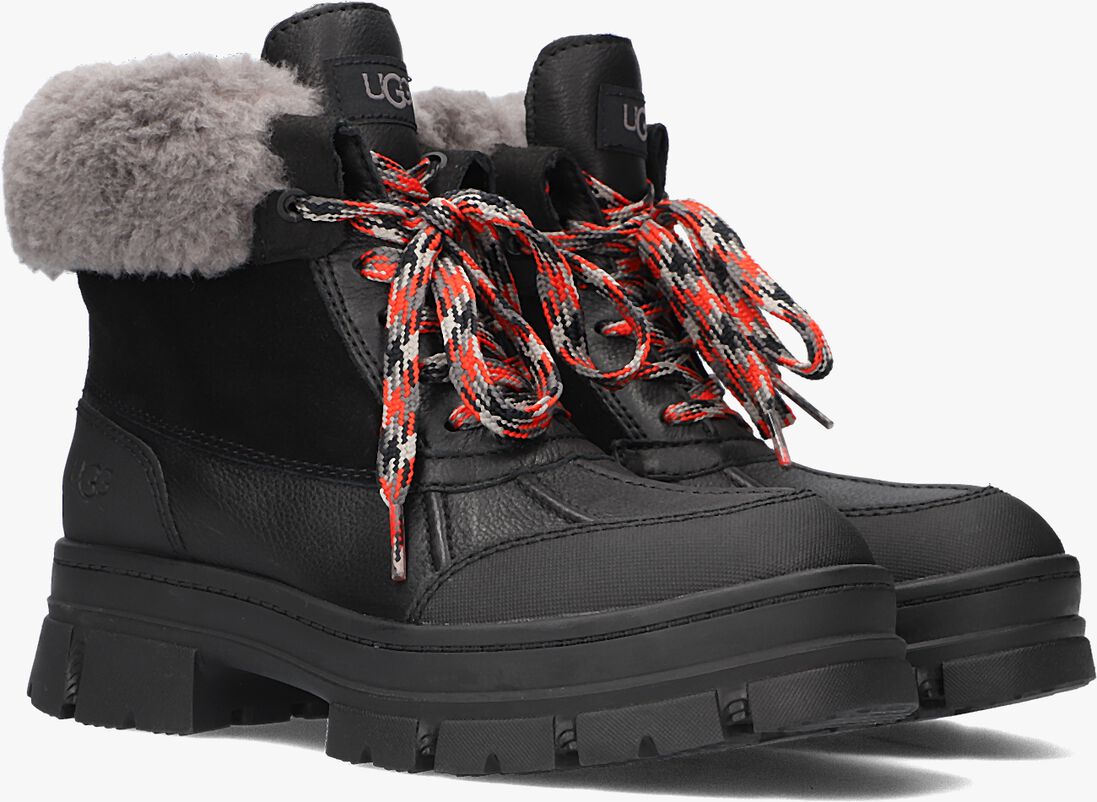 UGG zwarte ugg vachtlaarzen w ashton addie