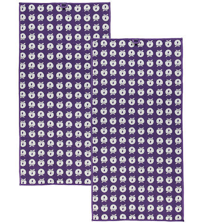 Sm?folk H?ndkl?de - 2-pak - 70 x 140 - Purple Heart