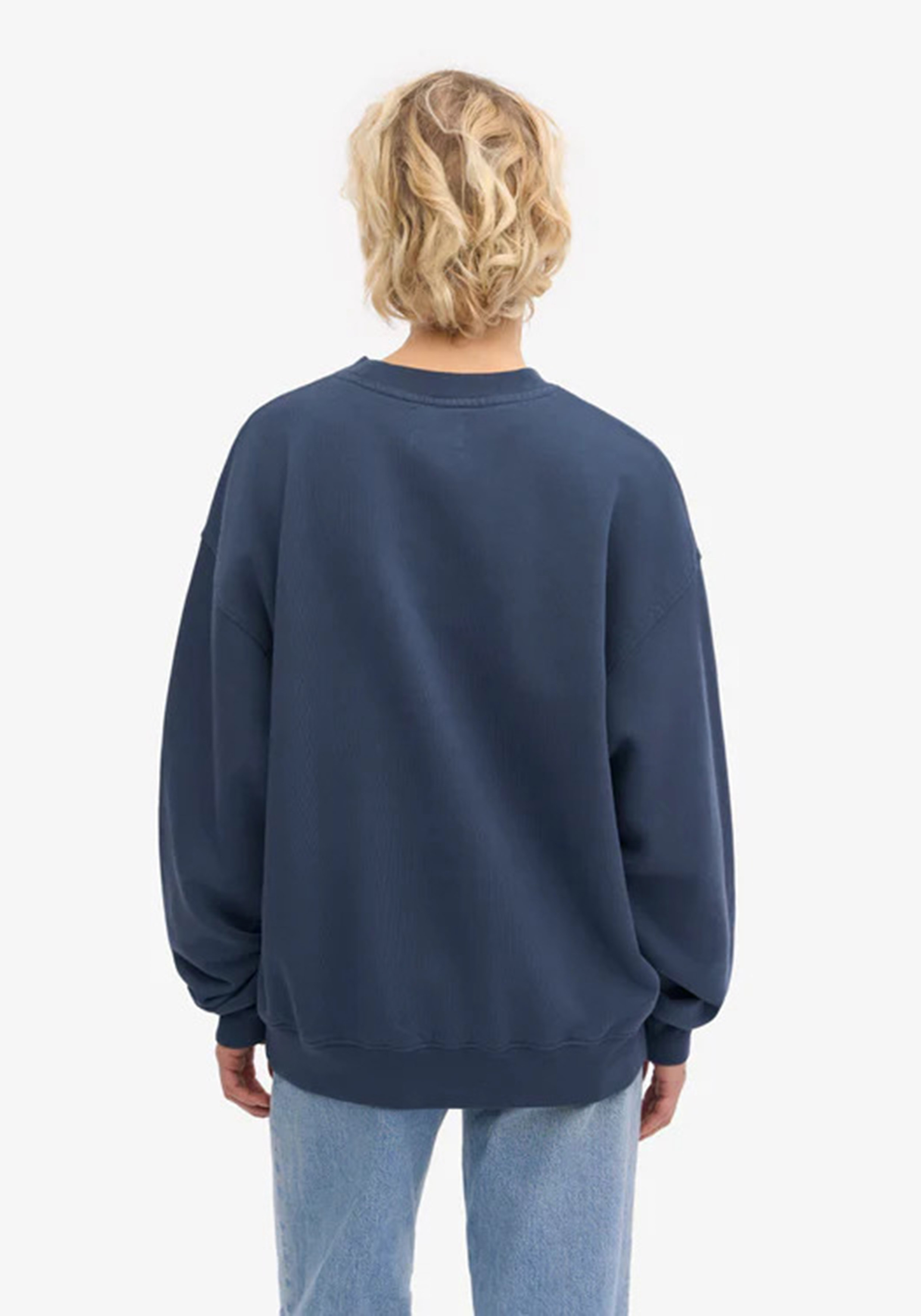 Colorful Standard Oversized Sweatshirt Petrol Blue