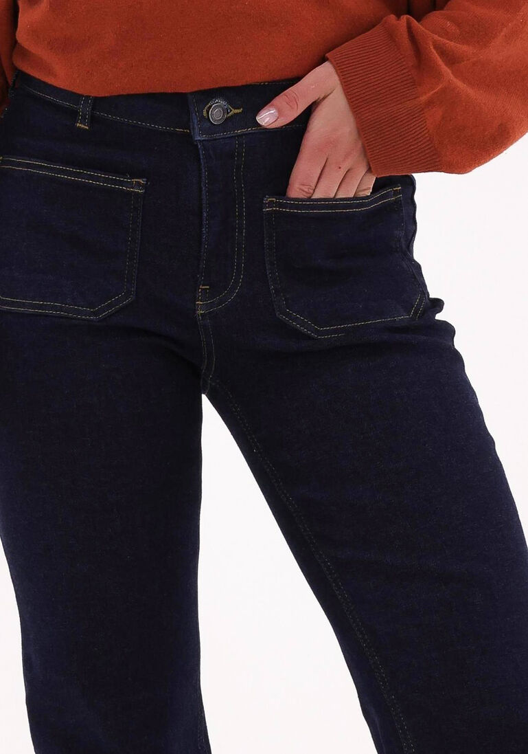 VANESSA BRUNO blauwe vanessa bruno flared jeans dompay pantalon flare