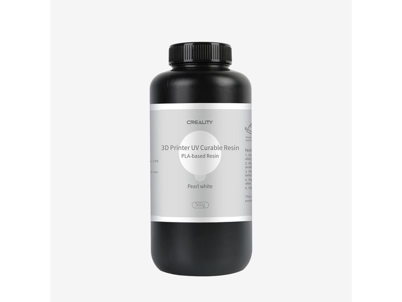 Creality Resin Plus 500 g, Perlweiss UV Resin für DLP / SLA 3D Drucker