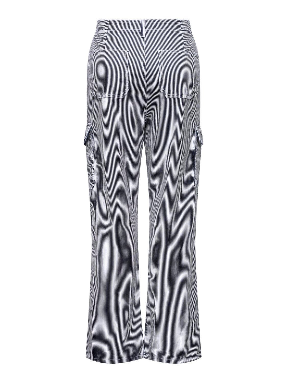 JDYABBY Weiter Beinschnitt Hose mit weitem Beinschnitt Sky Captain