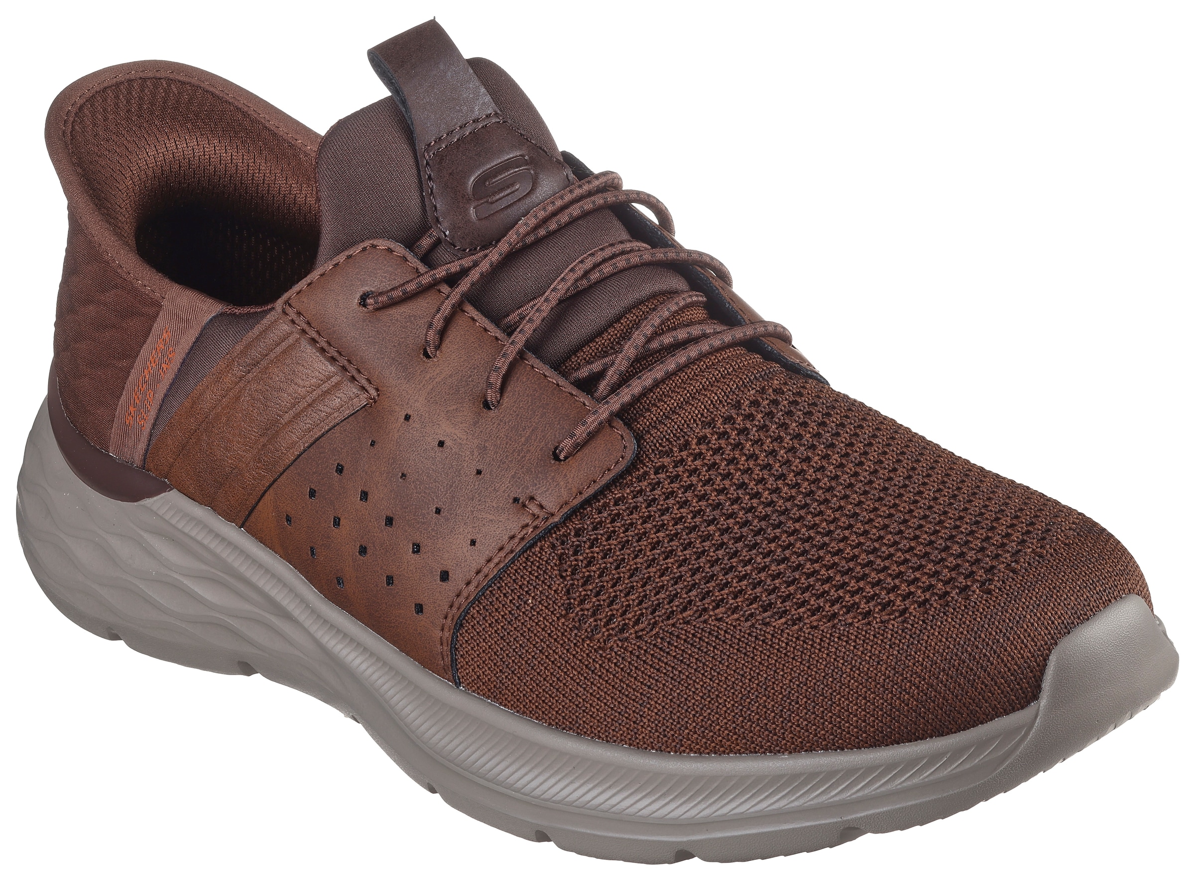 Skechers Slip-On Sneaker »GARNER-NEWICK«  Slipper, Freizeitschuh mit praktischer Slip Ins-Funktion