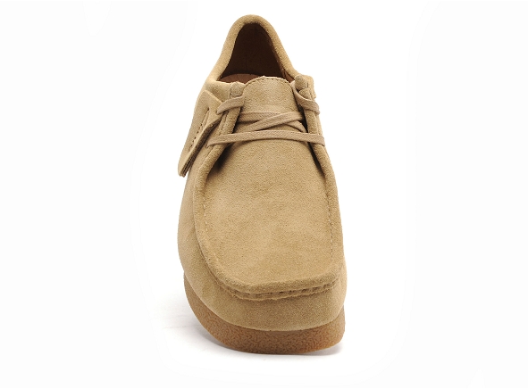 Clarks basses homme wallabeeevo beige