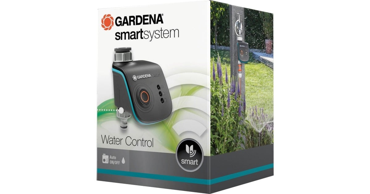 GARDENAsmart Water Control besproeiingscomputer  (Grijs/turquoise, 19031-20)