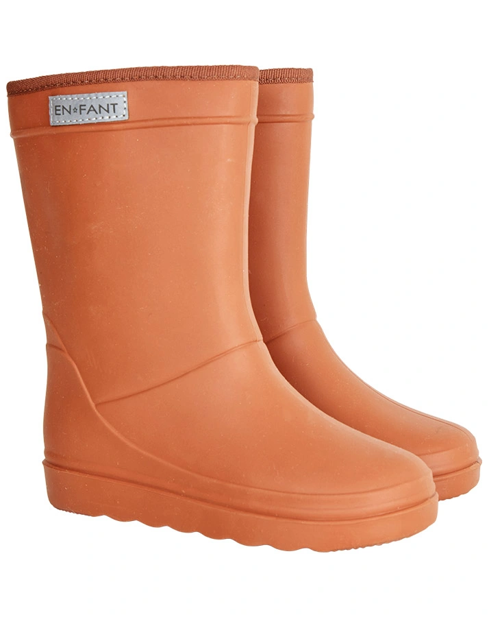 Gummistiefel THERMO gefüttert in camel