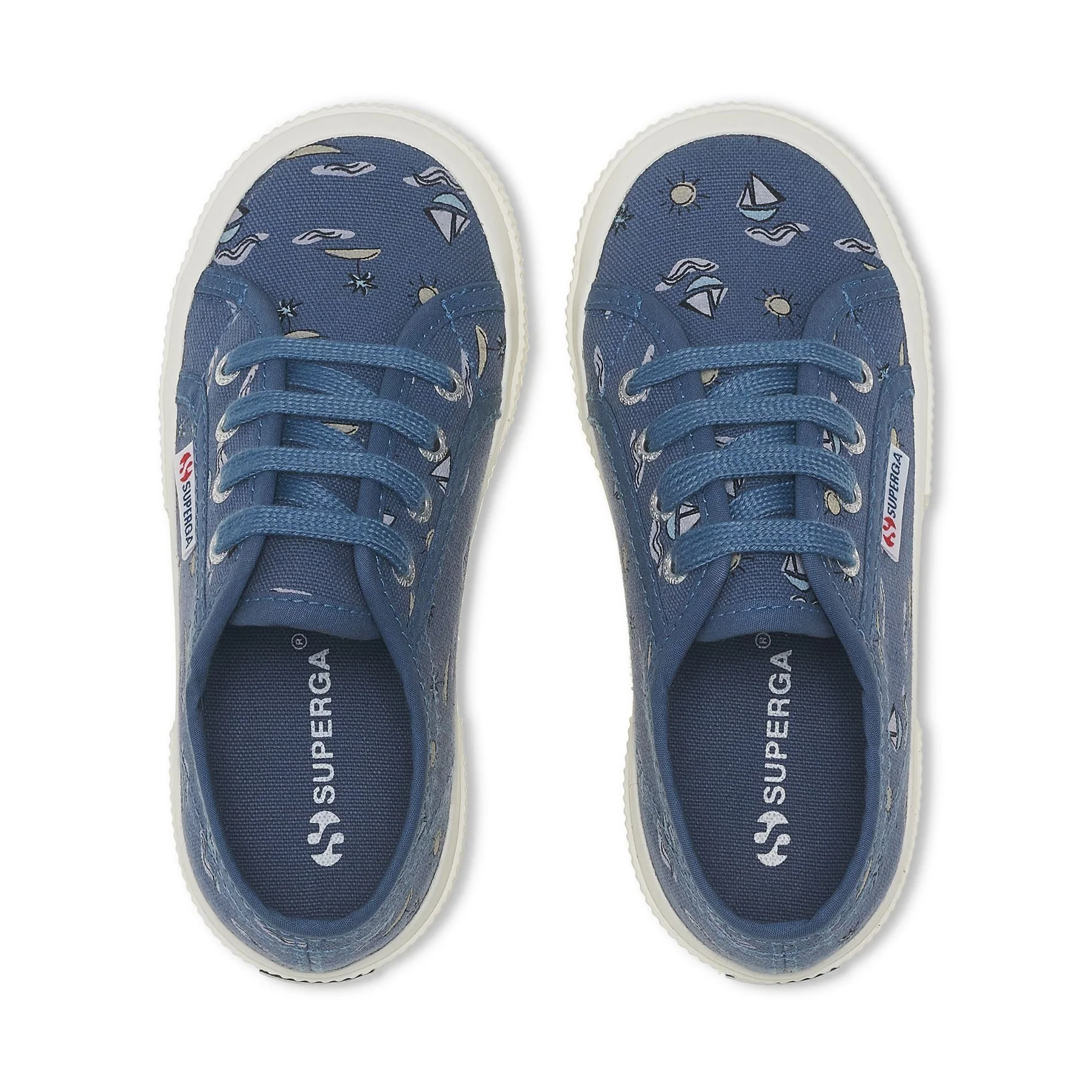 2750 KIDS SEA PRINT-BLUE DUSTY SEA PRINT