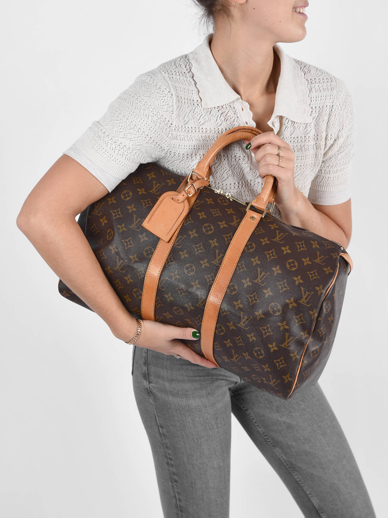 Sac de voyage d'occasion Louis Vuitton Keepall 45 Monogramm BRAND CONNECTION