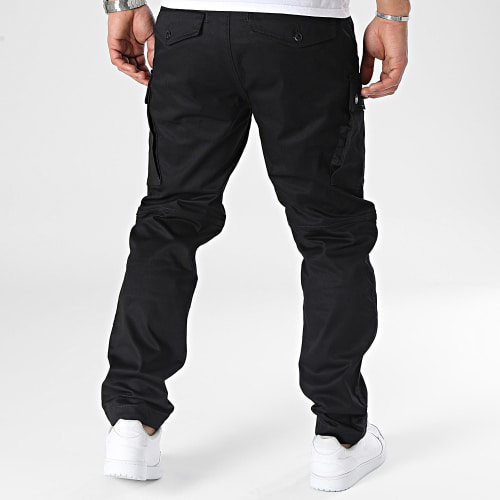 Pantalon Cargo Zip Tapered D24720-C072 Noir