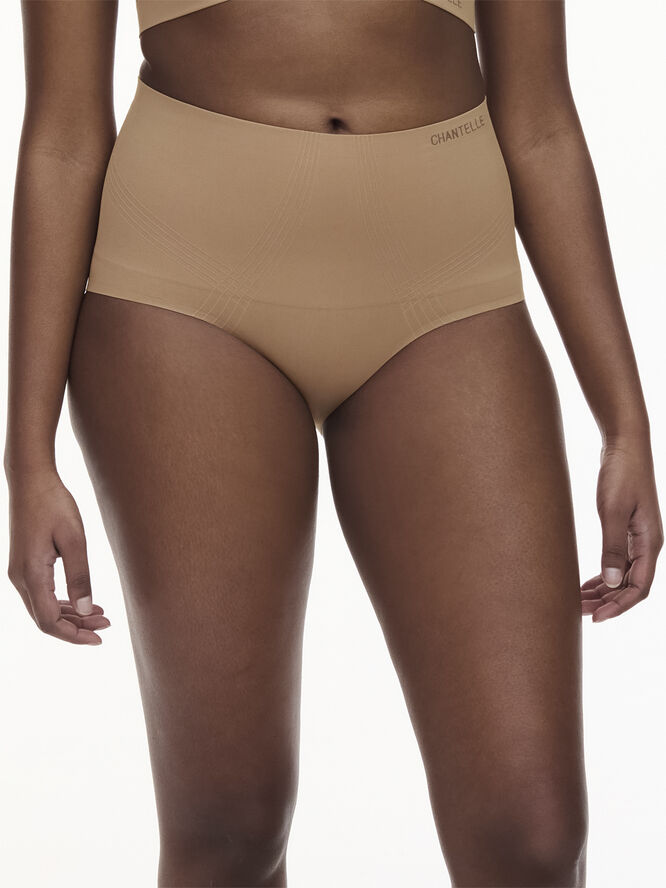 Chantelle CO SHAPEWEAR FULL BRIEF HIGHT-WAIST Brun