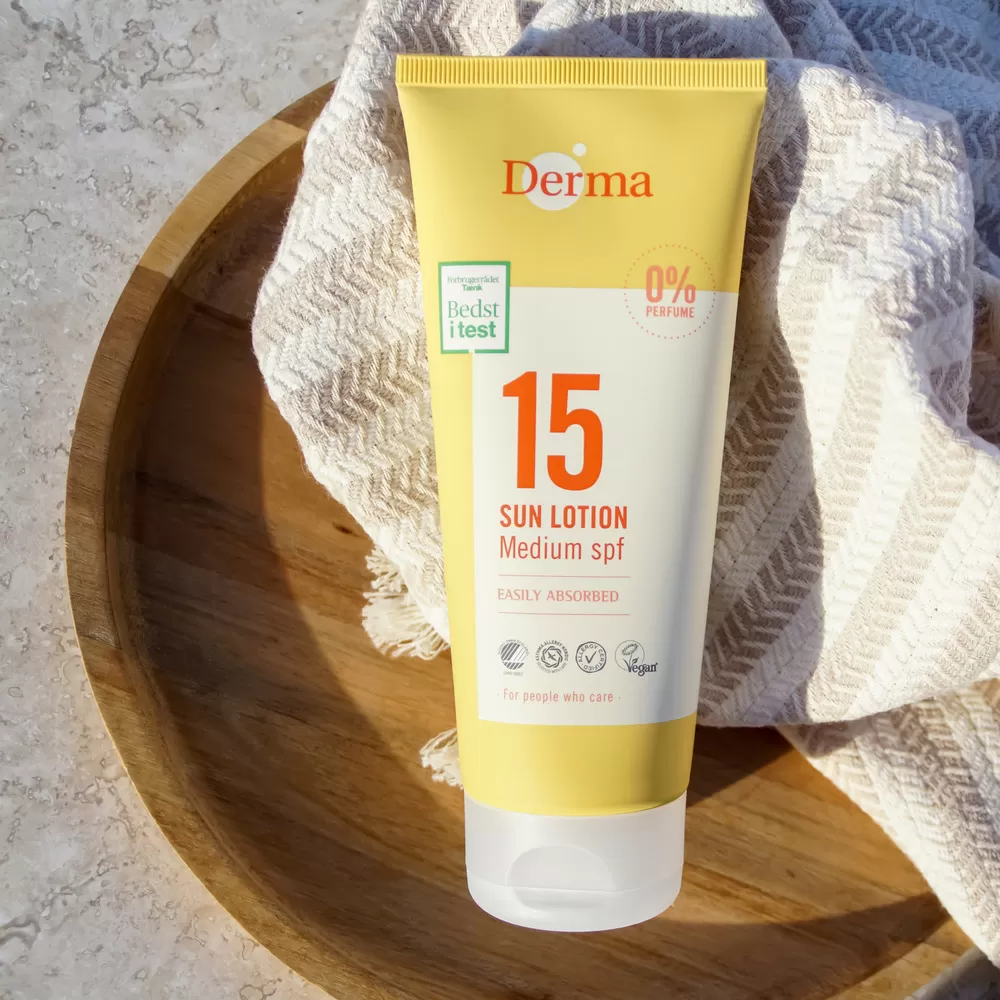 Derma Sollotion SPF15 - 200 ml.