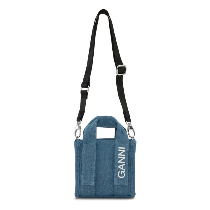 Ganni Sac Mini Tech Fibres Recyclées | Denim