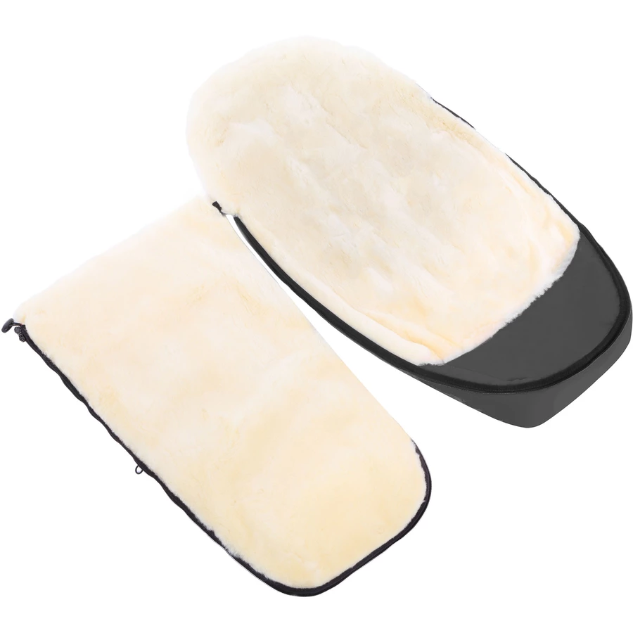 Werner Christ Baby Fußsack FLIMS LUXE stone