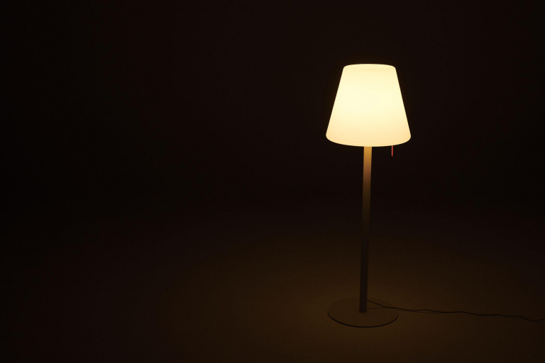 Fatboy Edison the Giant vloerlamp LED lichtgrijs