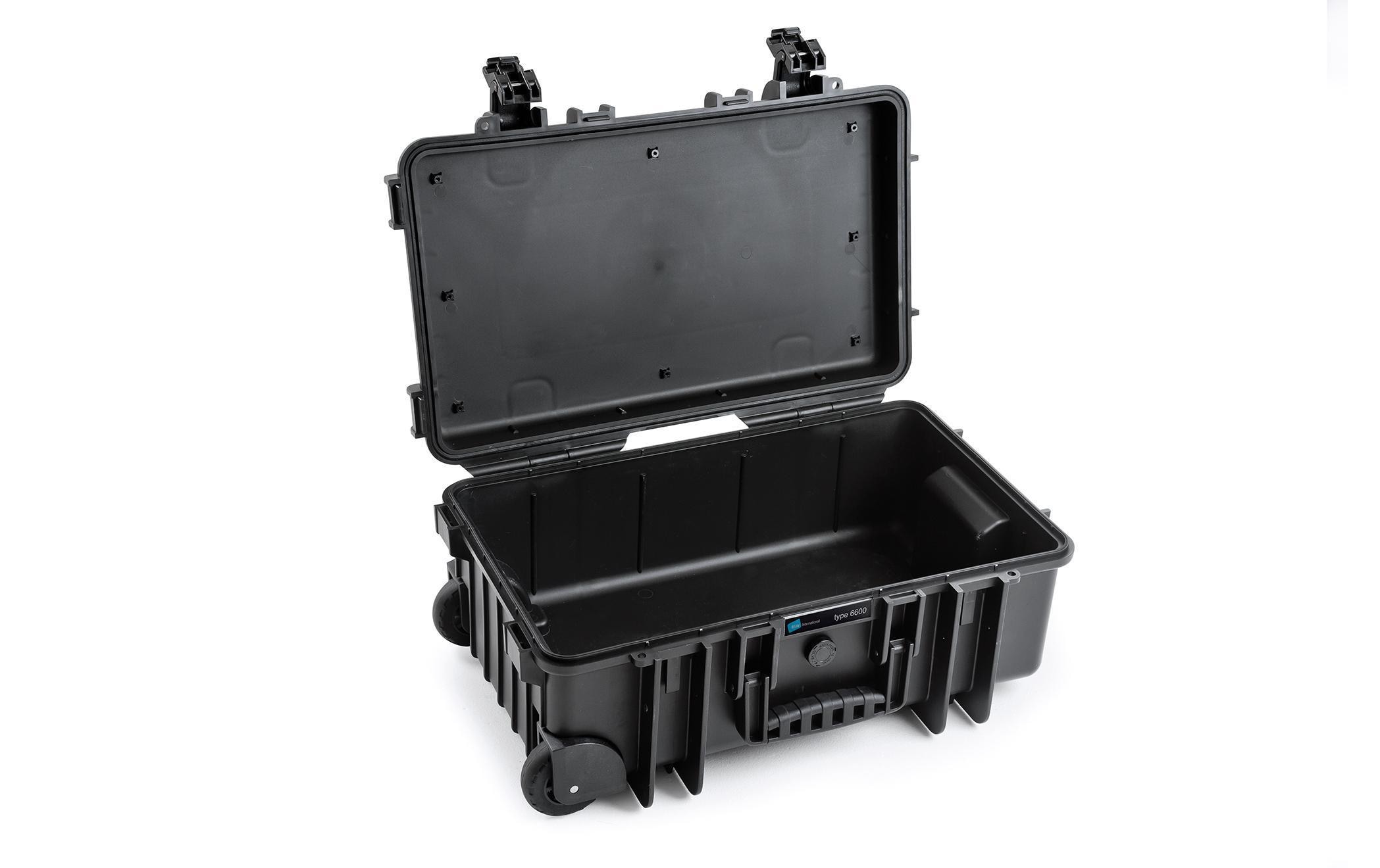 Outdoor-Koffer Typ 6600 Schwarz<br>Fotokoffer von B&W international