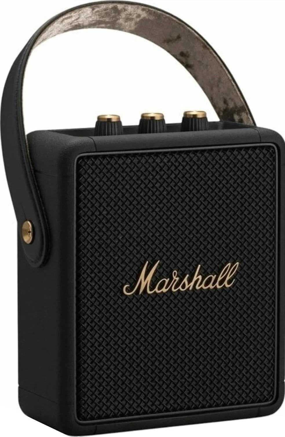 Marshall Stockwell II Black & Brass Enceintes Bluetooth portables