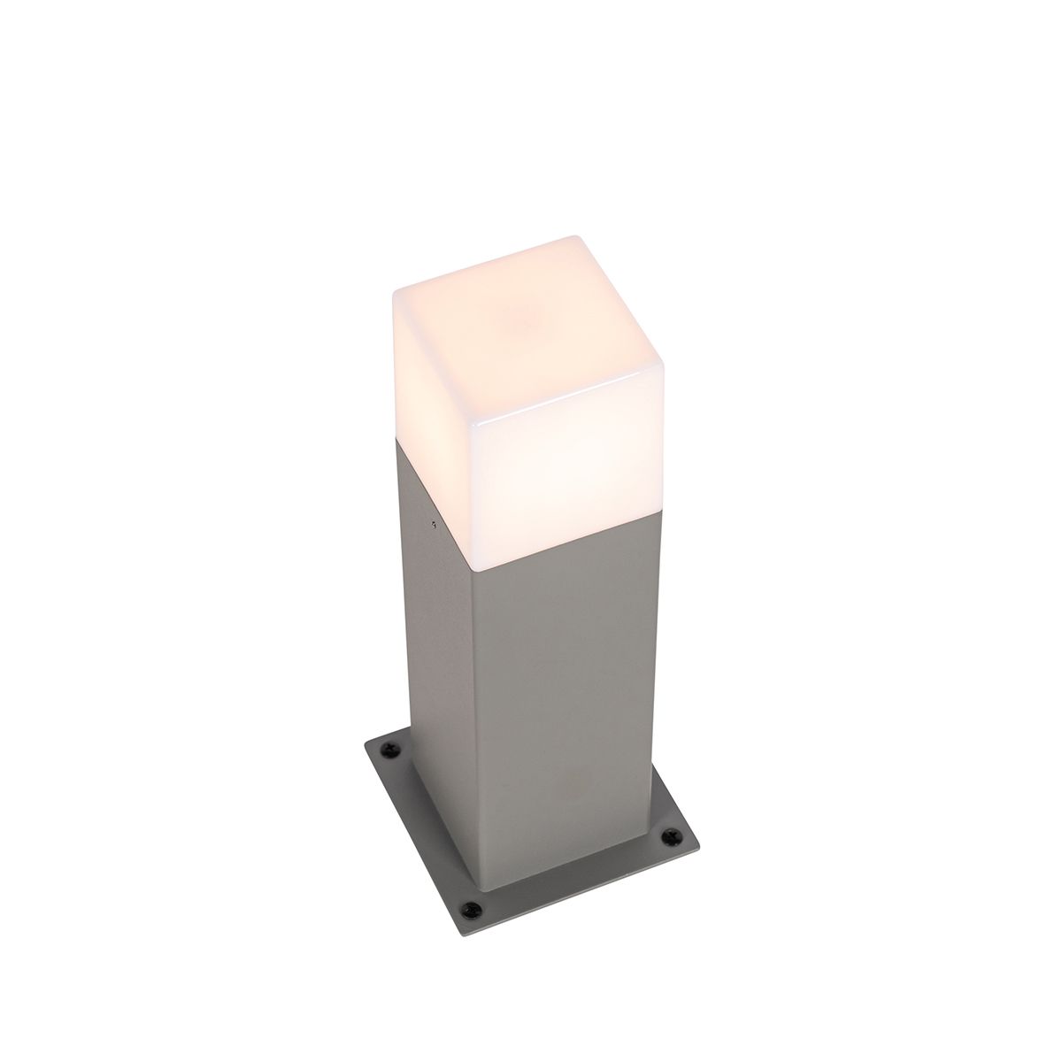 Moderne staande buitenlamp grijs 30 cm IP44 - Denmark