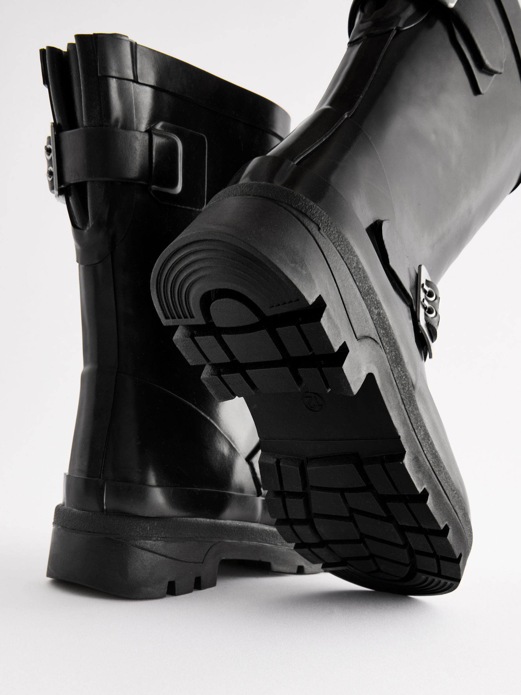 Zwart - Biker Wellies