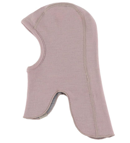 Voksi Elefanthue - Uld - 2-lags - Vendbar - Soft Grape/Gr?melere