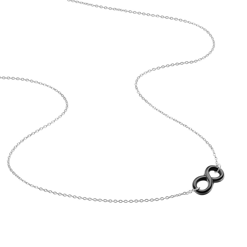 Collier Alicia Argent Blanc Céramique