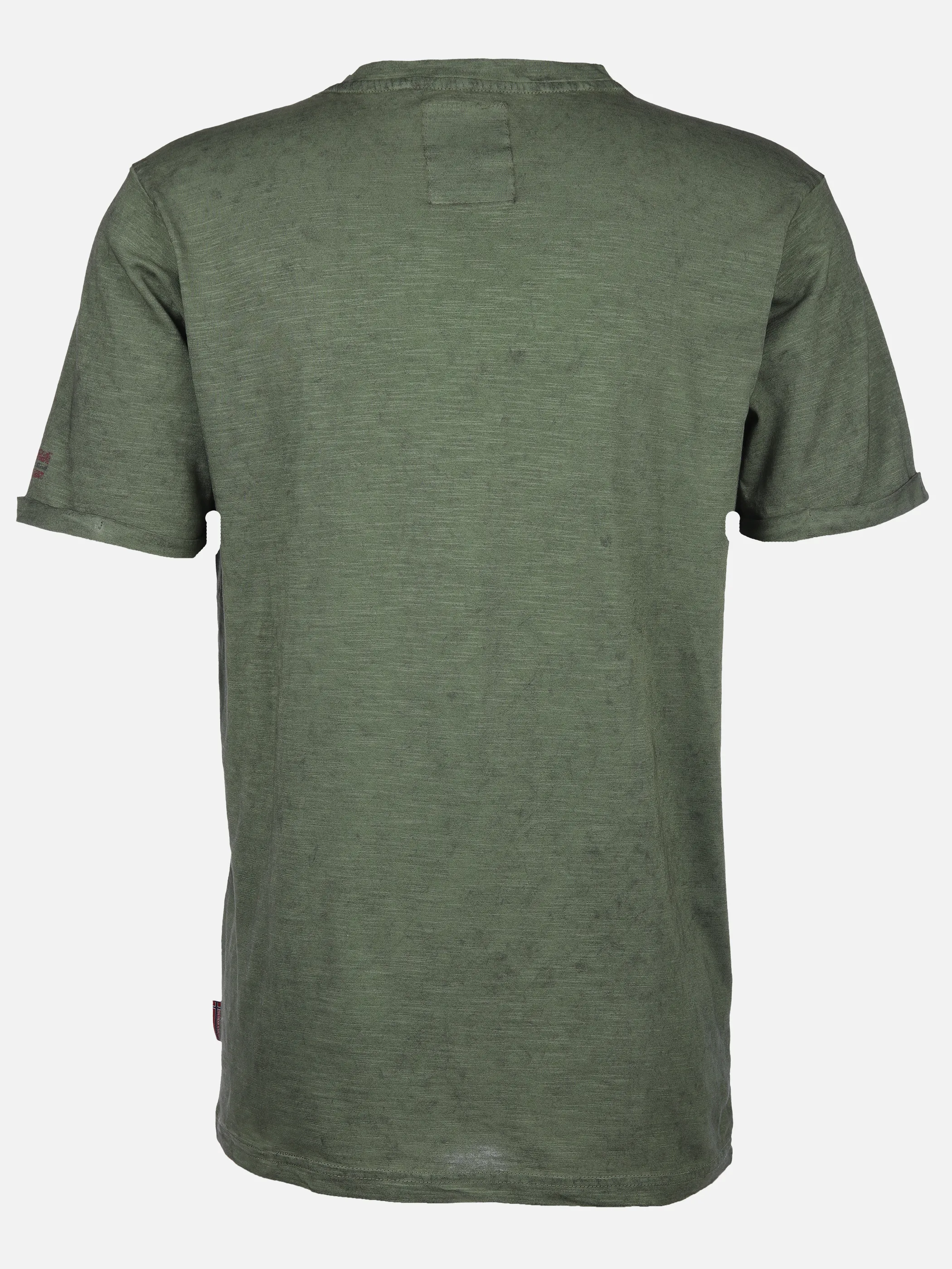 Herren T-Shirt mit Print in Used Optik