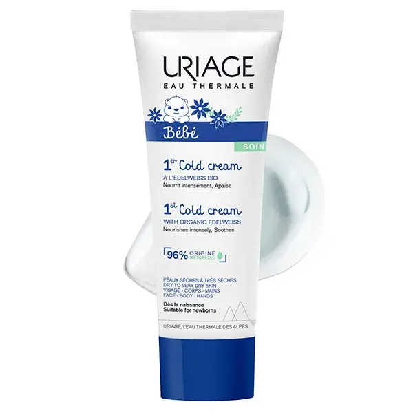 Uriage Baby 1st Creme Hidratante e Suavizante para Rosto e Corpo 75ml