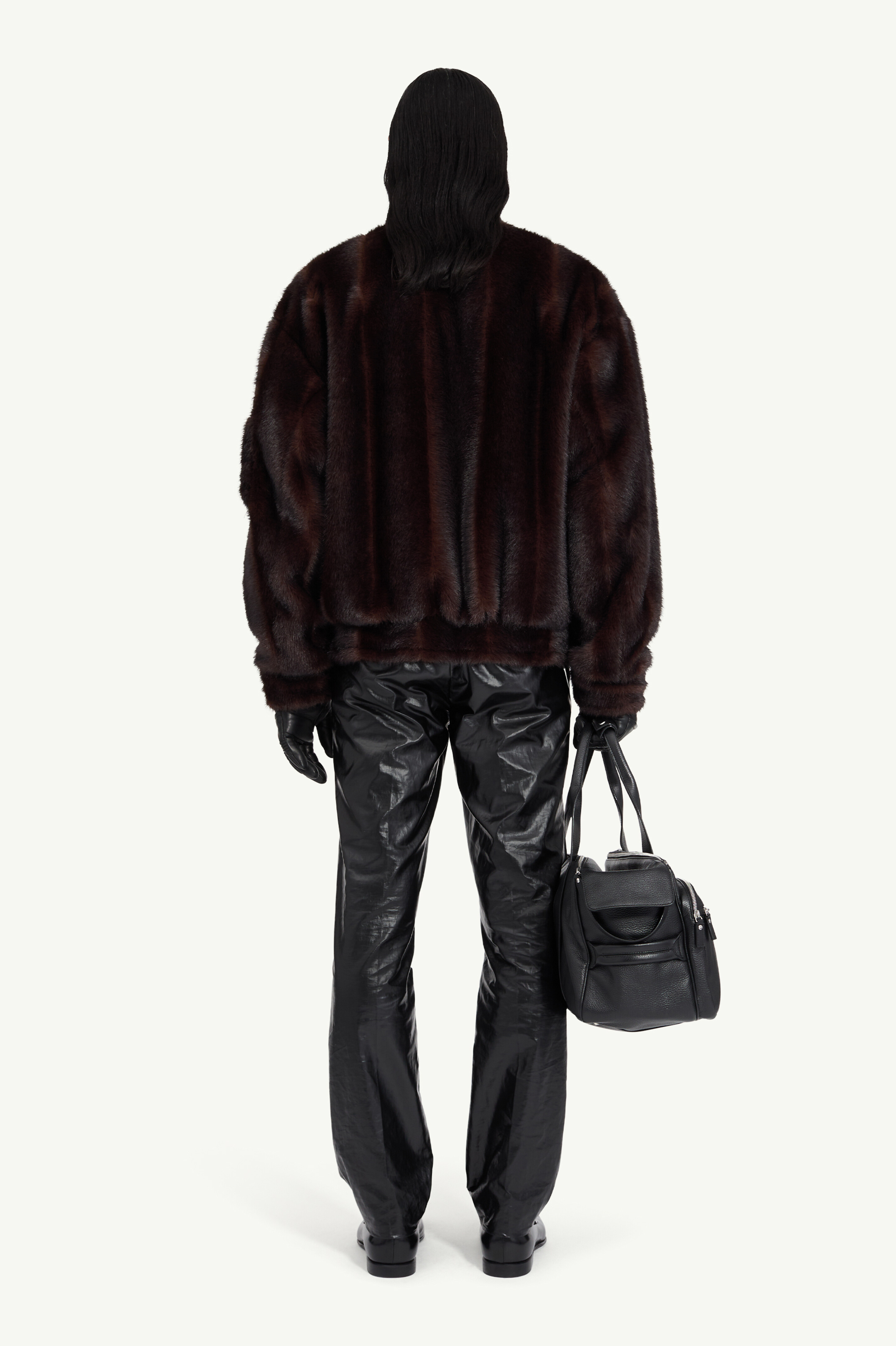 Veste bomber décontractée pour homme | MM6 Brun