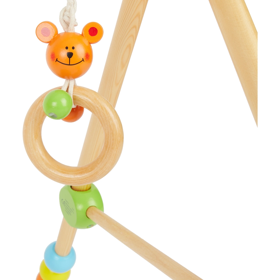 bieco Baby Holz-Gym mit Spielbogen