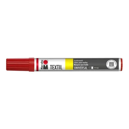 Marabu Stoffmalstift rot