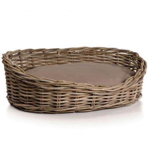 Cama Milano para cães, marrom
