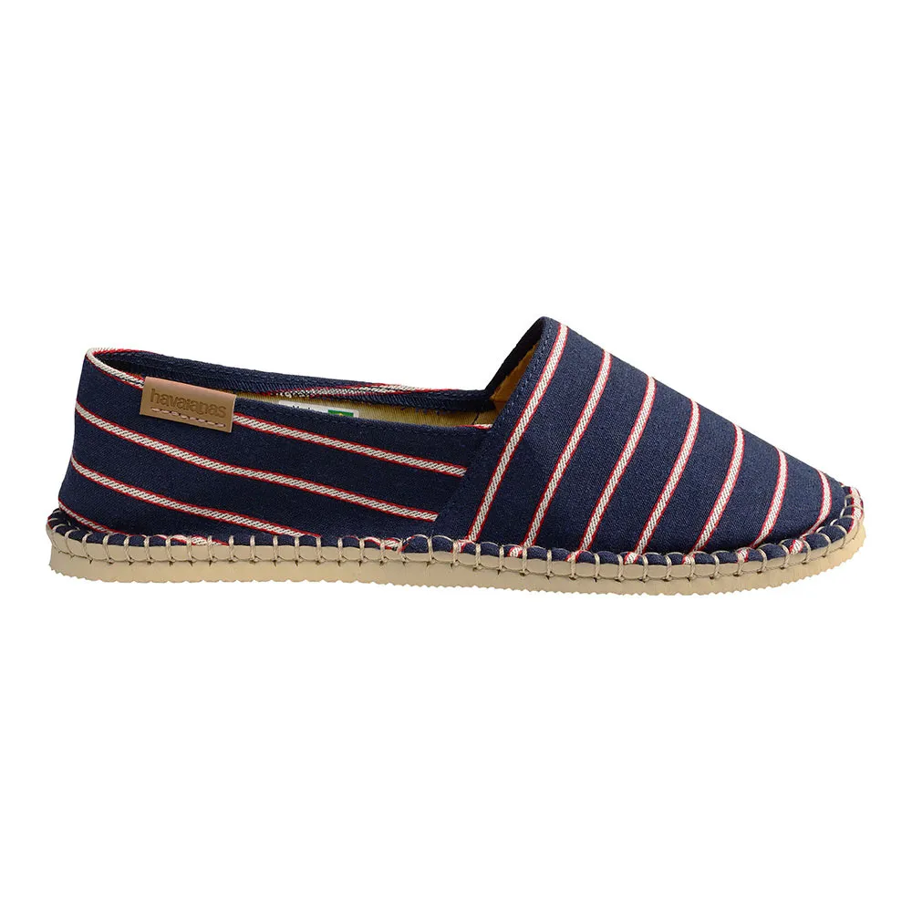 Havaianas ORIGINE IV PRINT - Espadrilles sand/navy blue/red