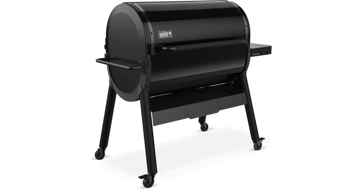WeberSmokeFire EPX6 STEALTH Edition barbecue  (Zwart)
