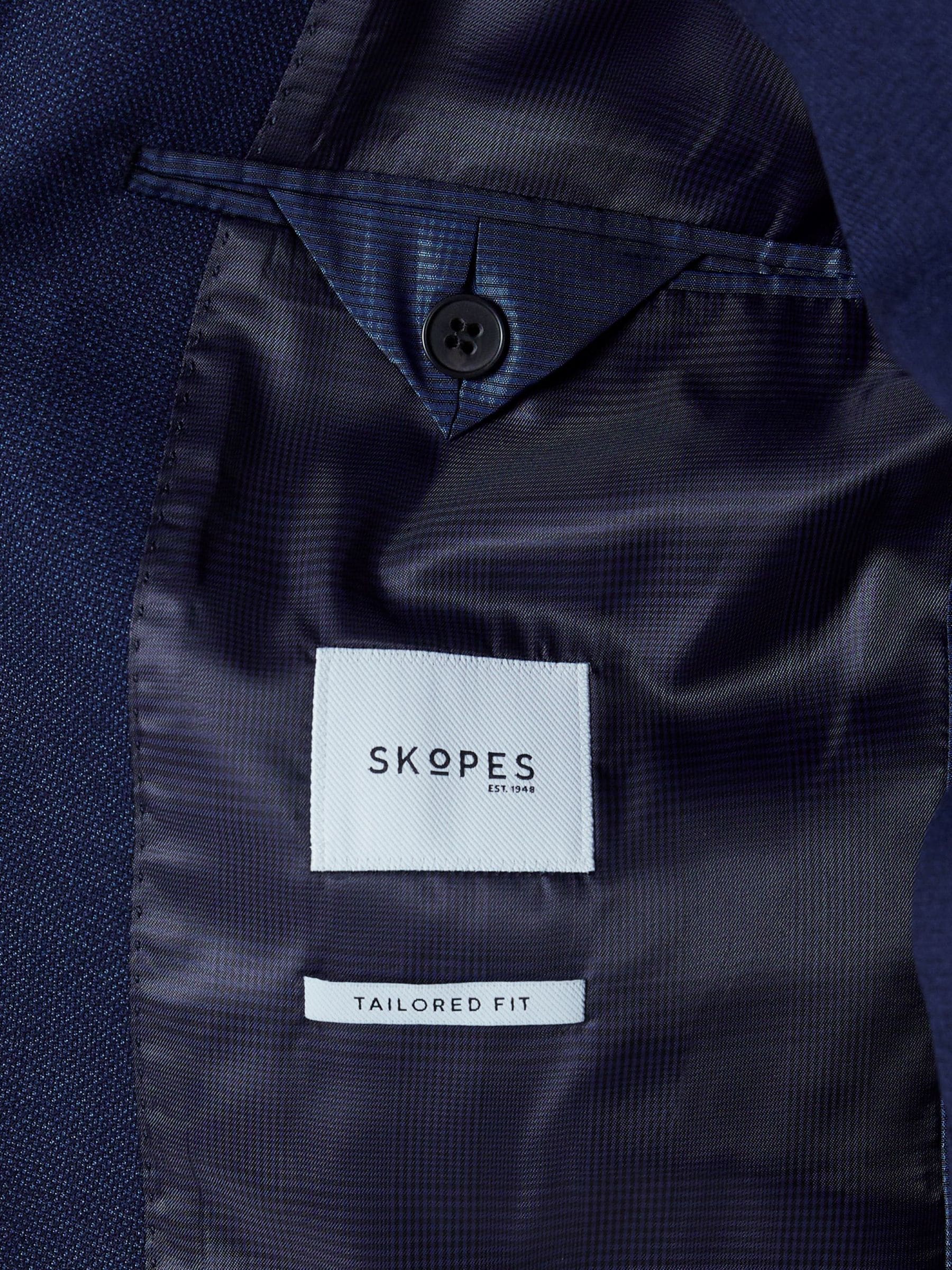Donkerblauw - Tailored - Skopes Harcourt kostuumjasje