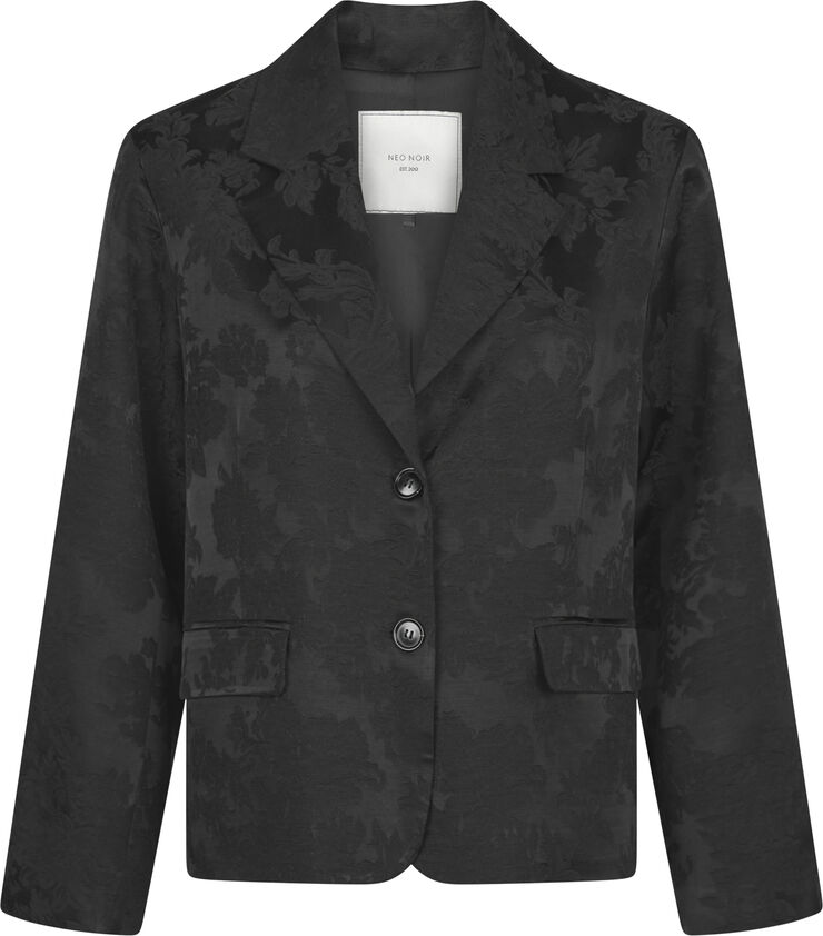 Neo Noir Renia Jacquard Blazer Black