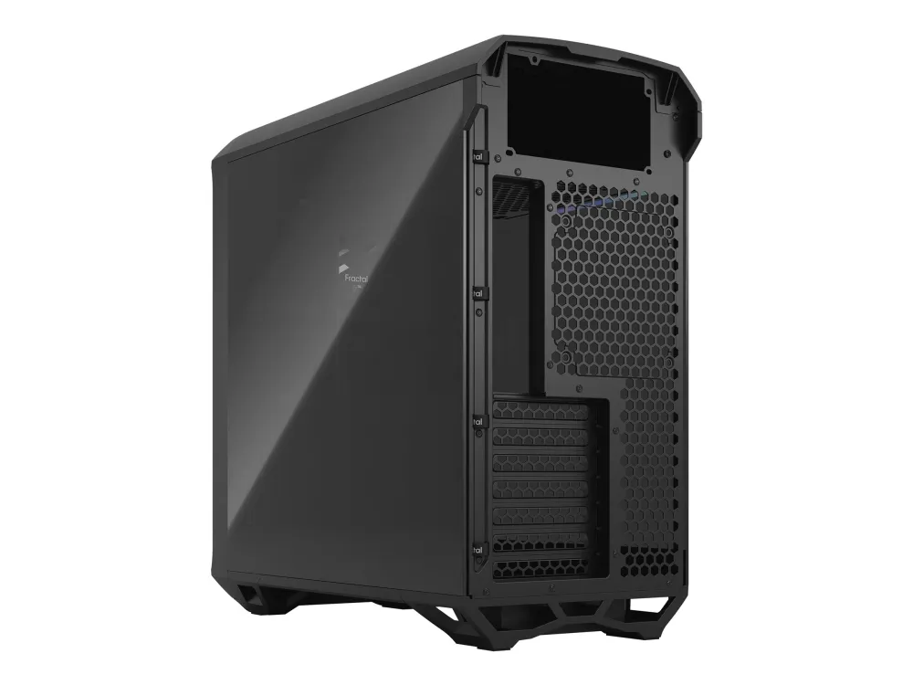 Fractal Design Torrent Compact - Tower - udvidet ATX - ingen strømforsyning (ATX) - sort TG mørk tone - USB/Lyd