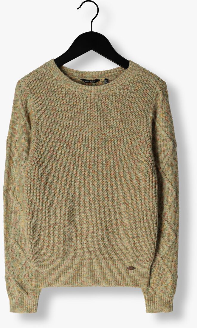 NOBELL beige nobell trui keson girls nebs yarn sweater brown