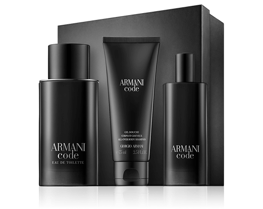 Giorgio Armani Code Homme Set mit Shower Gel 75ml-75ml-15ml