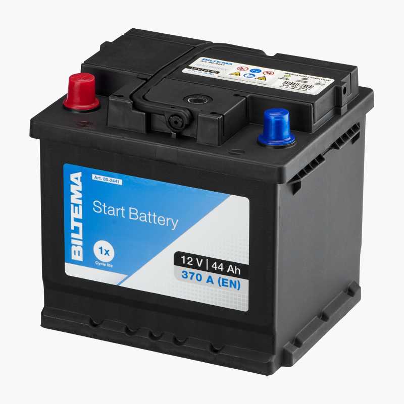 Startbatteri, 12 V, 44 Ah