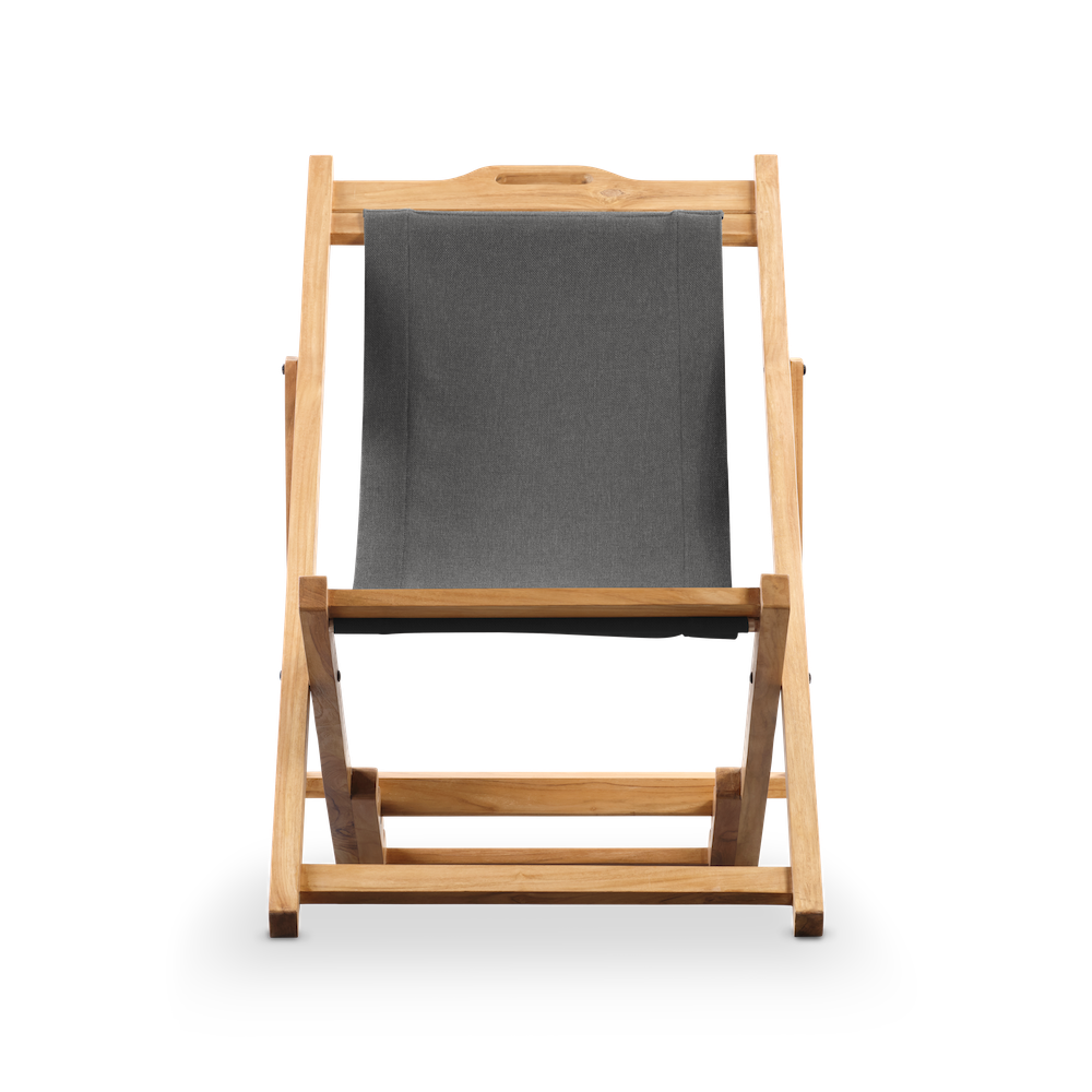Chill Dept. Bear Valley Charcoal Luxe strandstoel