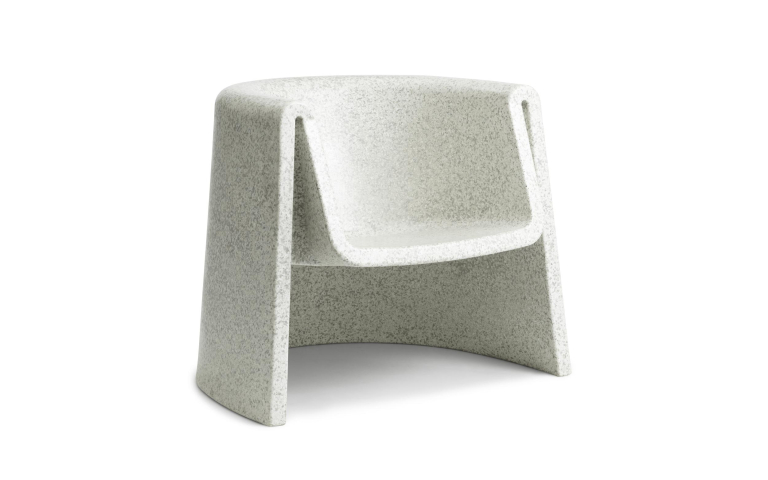 Normann Copenhagen Bit Lounge fauteuil wit