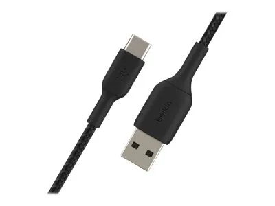 Belkin BoostCharge - USB-kabel - 24 pin USB-C (han) til USB (han) - 1 m - sort