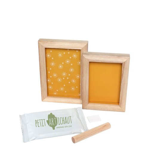 Cadre duo   Daisy ochre        de               Petit Artichaut